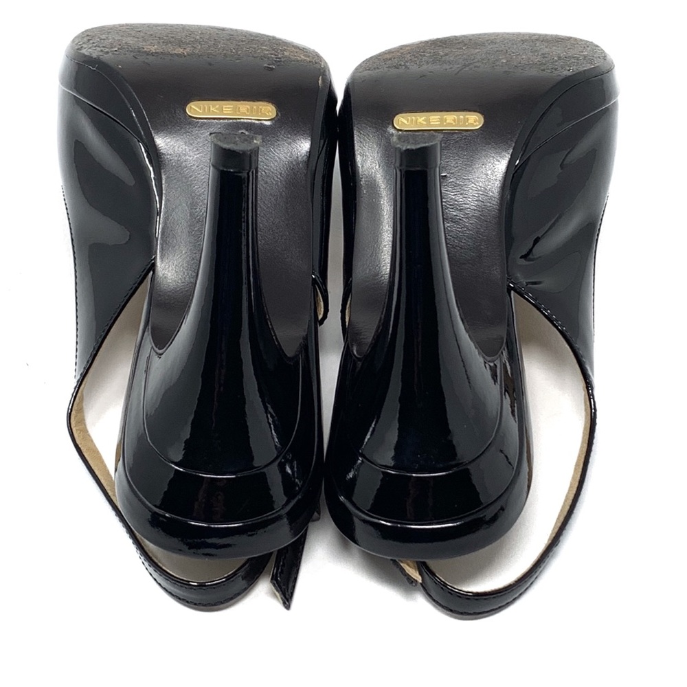 Cole Haan Nike Air Carma Black Slingback Pumps - Picture 6 of 8